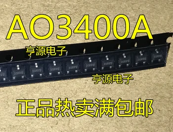 10 штук AO3400A AO3400 MOS N 5.7A 30V SOT23-3