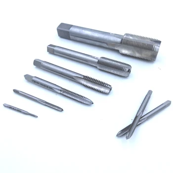 10шт M15 X 0,5 мм 0,75 мм 1 мм 1,25 мм 1,5 мм 2 мм Метрические Инструменты Для нарезания резьбы Правым метчиком HSS Для обработки пресс-форм * 0.5 0.75 1 1.25 1.5