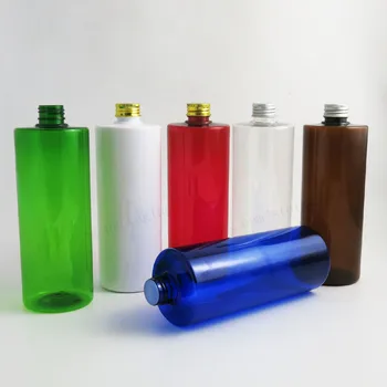 12 пластиковых бутылок объемом 500 мл своими руками, ПЭТ-бутылка с алюминиевой крышкой, косметическая упаковка, контейнер для крема шампуня