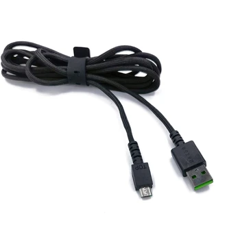 2 м USB Кабель для мыши, шнур, ПВХ линия для мыши, сменный провод для мыши Razer Viper Ultimate, запасная часть, аксессуар для ремонта