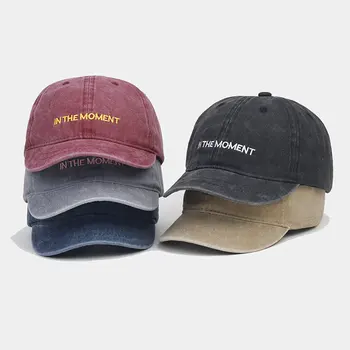 2023 Бейсбольная кепка Four Seasons из хлопка с вышивкой буквами, Регулируемые Уличные шляпы Snapback для мужчин и женщин 202