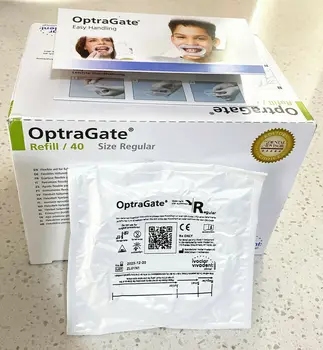 20шт OptraGate 3D, Ретрактор для губ и щек, Обычный белый для взрослых, Стоматологический
