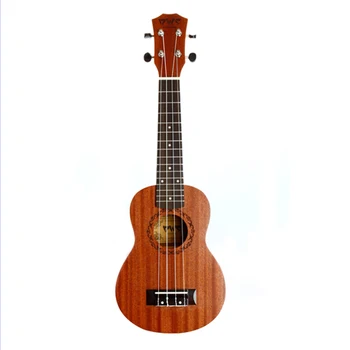 21 Дюймовая Гавайская гитара ручной работы, Сапеле, Деревянный музыкальный инструмент из красного дерева, Гавайская гитара, Четырехструнная Маленькая гитара для начинающих