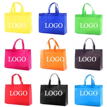 50 Штук сумок для покупок с логотипом вашего бизнеса на заказ