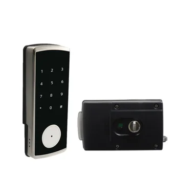Ble Отпечаток пальца MF карта пароль электронный умный дверной замок с приложением TT lock