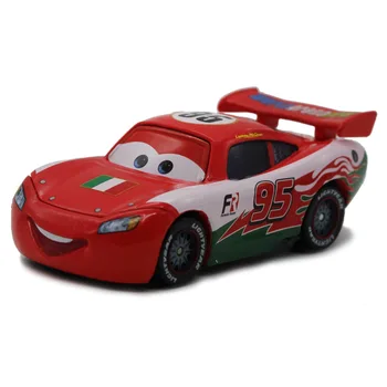 Disney Pixar Cars 2 3 Италия Молния Маккуин Металлический Литой под давлением сплав классическая игрушечная модель автомобиля для детей 1:55 Фирменная игрушка Новая в наличии