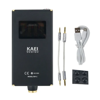 KAEI TAP-1 4900 МВт Портативный ламповый усилитель для наушников, настольный ламповый усилитель для наушников Hi-Fi