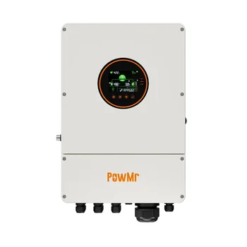 PowMr Европейский стандарт 5,5 кВт 48 В IP65 MPPT 60A Литиевая батарея Универсальный Солнечный гибридный инвертор