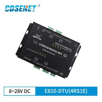 RS232 RS485 к Ethernet CDSENET RTU UDP TCP приемопередатчик данных E810-DTU (4RS1E) Промышленный модем-преобразователь Modbus