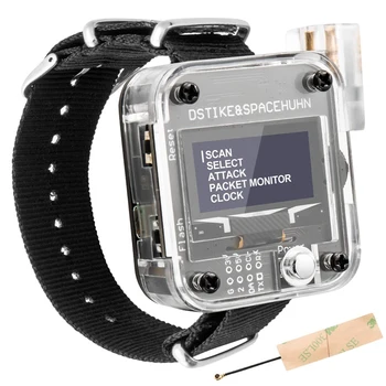 Wifi Deauther Watch V3 ESP8266 Программируемая плата разработки Носимые умные часы OLED/Контрольный/тестовый инструмент ЛОТ