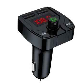 Автомобильный MP3-плеер Bluetooth CAR X2 с функцией громкой связи, Слотом для карт памяти, Музыкой через USB, В стиле прикуривателя, Динамиком Bluetooth