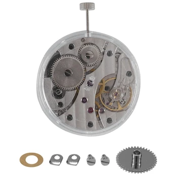 Аксессуары для часов Seagull ST3601 Самодельный механизм 6497 Ручная точная настройка Двухконтактного полумеханического механизма с цепочкой