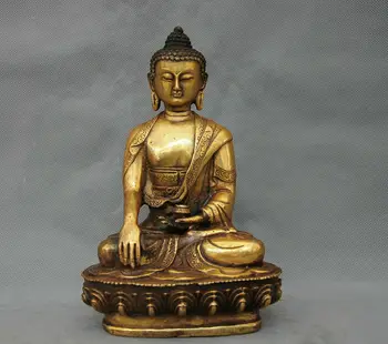 Античная бронза, медные статуи Будды, тибетский буддизм, шакьямуни Амитабха