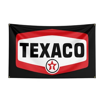 Баннер с изображением флага Texacos размером 3x5 см, напечатанный маслом из полиэстера для декора