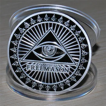 Бесплатная доставка, 5 шт./лот, монета масонского ВЫЗОВА масону