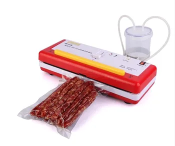 Вакуумная упаковочная машина для пищевых продуктов может намочить и высушить свежезамороженную выпечку упаковщик упаковочных пакетов техника DZ-280/2SE