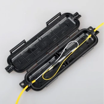 Волоконно-оптический ящик для инструментов коробка для защиты кабеля от падения термоусадочная трубка для защиты соединительного лотка водонепроницаемый комплект ftth fibra optique box