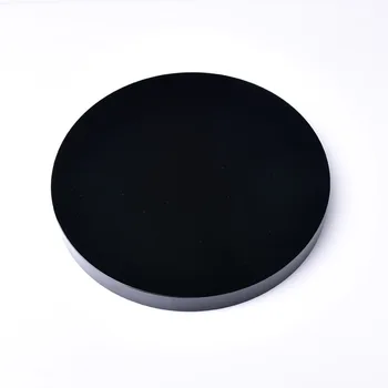 Высококачественное Натуральное черное Обсидиановое Зеркало Для Гадания, круглая Пластина, Зеркальный диск Для Украшения дома, подарок