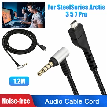 Для SteelSeries Arctis 3 5 7 Pro Гарнитура наушники Аудио кабель Замена шнура