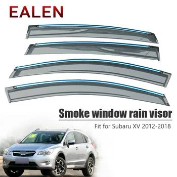 Дымовое окно Дождевик для Subaru XV 2021 2020 2019 2012 2013 2014 2015 2016 2017 2018 Вентиляционные дефлекторы ABS Защитные аксессуары