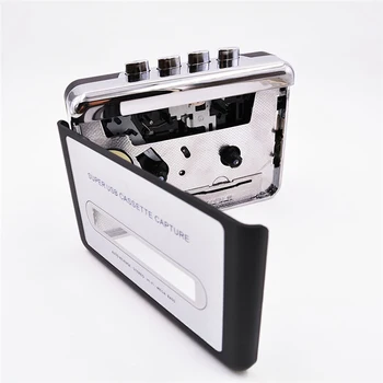 Кассетный плеер USB Конвертер кассеты в MP3 Захват аудио Музыкальный плеер кассетный магнитофон