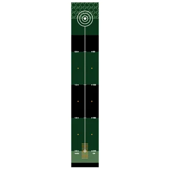 Коврик для гольфа с зеленым покрытием Для тренировок в помещении и на открытом воздухе A