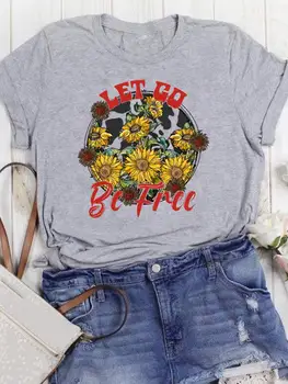 Милая одежда с принтом, повседневные футболки с коротким рукавом, Женская летняя футболка с графическим рисунком, модная футболка с бабочкой, прекрасный тренд стиля