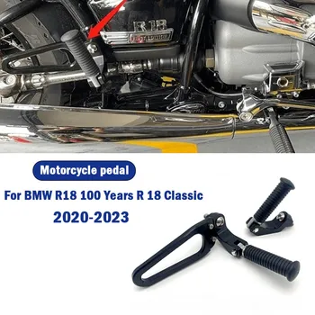 Мотоцикл Для BMW R18 Classic Пассажирские Подножки Peg Педаль Задние Подставки Для Ног Pad Fit R 18 100 Лет 2020 2021 2022 2023 В Сборе