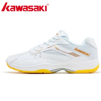 Обувь для бадминтона Kawasaki, Дышащая Противоскользящая Спортивная Теннисная обувь для Мужчин и Женщин, Кроссовки Zapatillas K-086