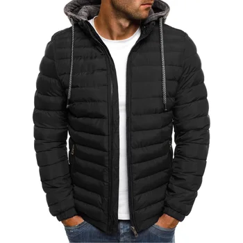 Осень-зима, высококачественные теплые пальто, мужская куртка, теплая ветрозащитная непромокаемая куртка с хлопковой подкладкой, уличная мужская одежда