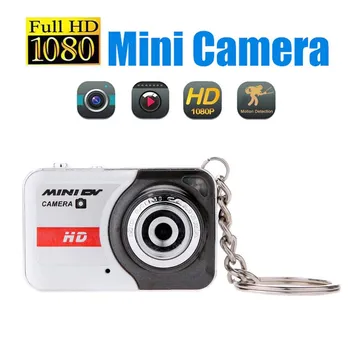 Портативная мини-цифровая камера для фотосъемки, спортивная видеокамера высокой четкости, видеокамера для малого тела, поддержка 32G TF-карты с микрофоном