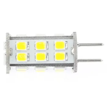 Светодиодная лампа G6.35 Супер Яркая высокой мощности 27led 2835SMD в качестве источника света До 350LM DC12V AC12V лампа с регулируемой яркостью 1 шт./лот