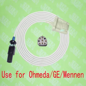 Совместим с 7-контактным пульсоксиметром Ohmeda, GE, Mennen, который контролирует датчик spo2 с силиконовым мягким наконечником для взрослых.