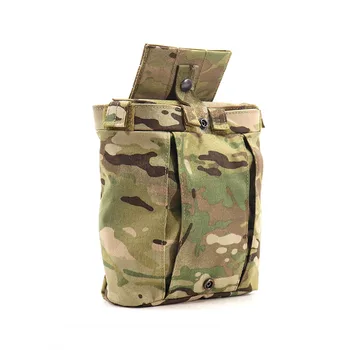 Спорт на открытом воздухе Тактический Складной мешок для переработки Molle ММ, сумка для сброса, Поясной ремень, Сумка для хранения инструментов