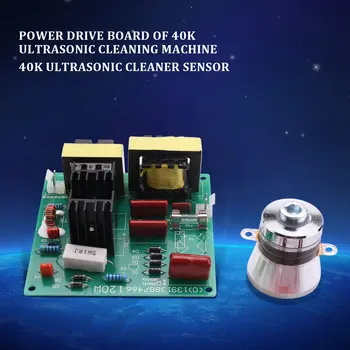 Ультразвуковой очиститель переменного тока 110 В 100 Вт 40 К, плата драйвера питания + 1 шт. преобразователь мощностью 60 Вт 40 К для машин ультразвуковой очистки