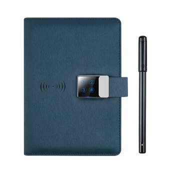 Цифровой смарт-ноутбук с беспроводной функцией USB-зарядки, синхронный стираемый бумажный сердечник, Офисный подарочный набор для бизнеса, Повестка дня