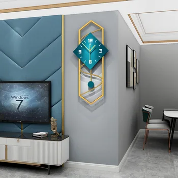 Часы настенные часы гостиная скандинавские современные креативные простые часы домашняя мода индивидуальное художественное украшение кварцевые часы